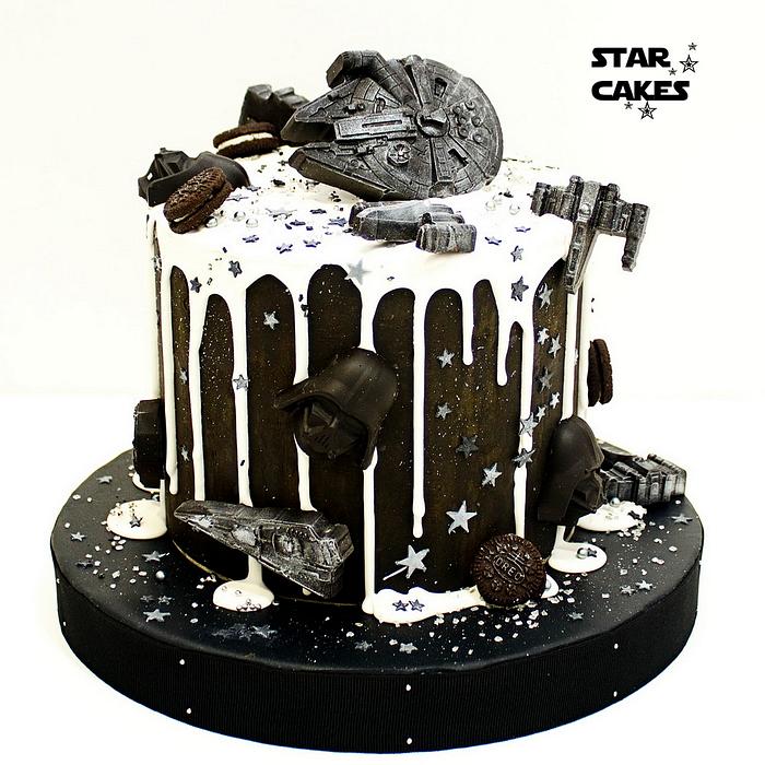 Star Wars Drip Cake