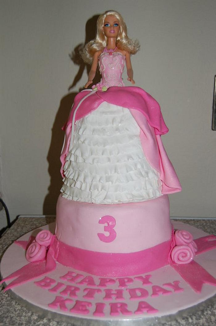Barbie Princess Cake