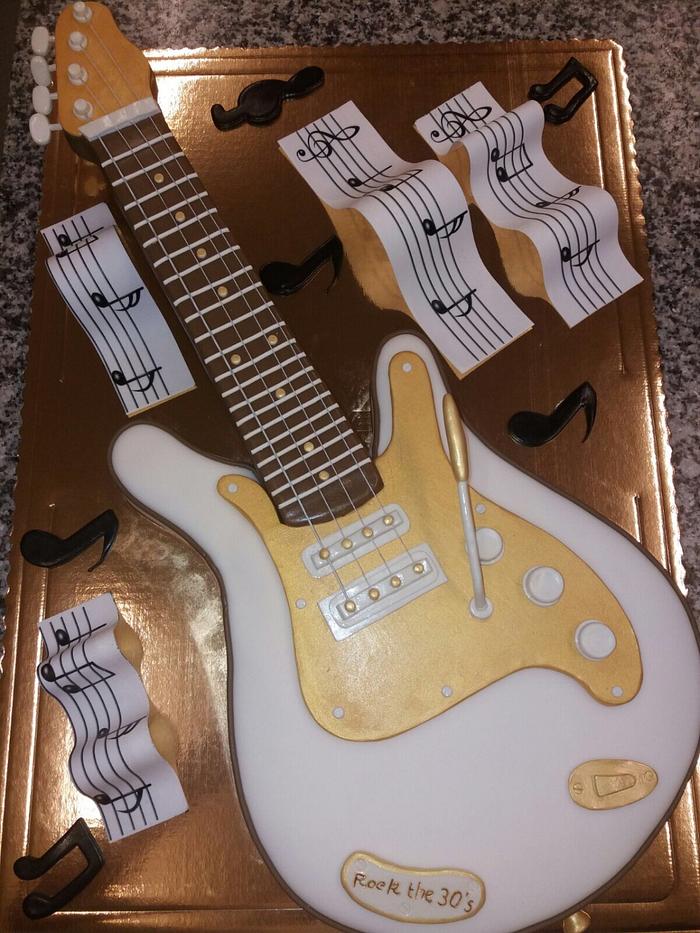 Guitar’s cake