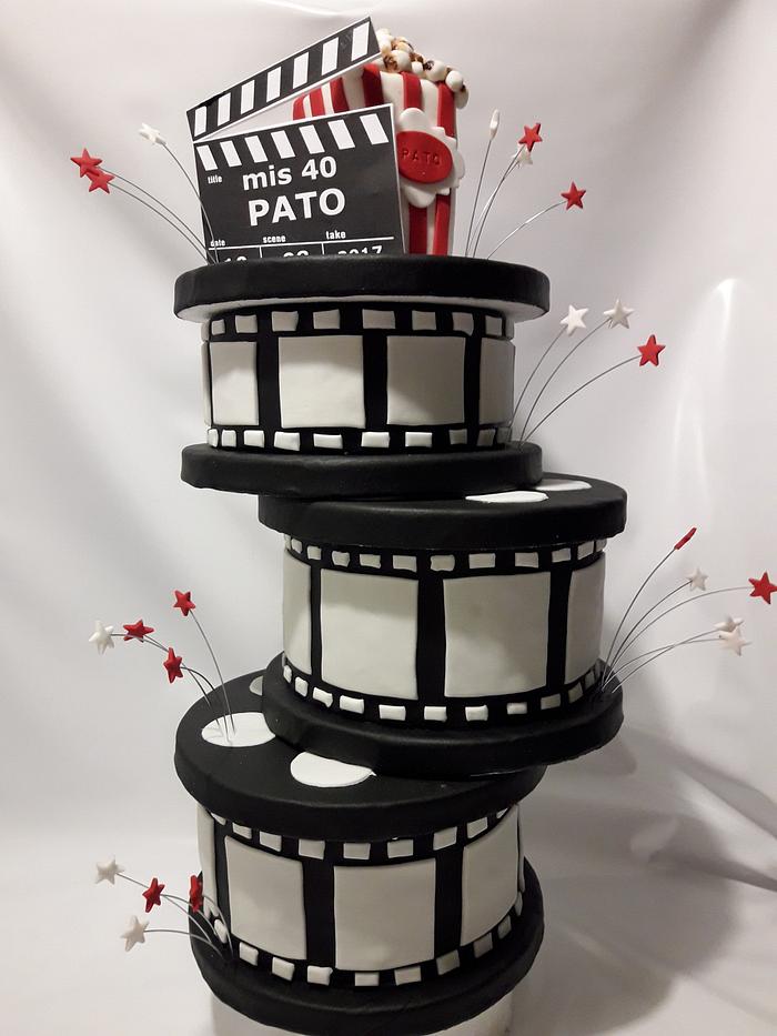 Movie cake 