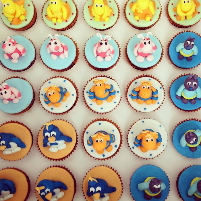 Backyardigans cupcakes