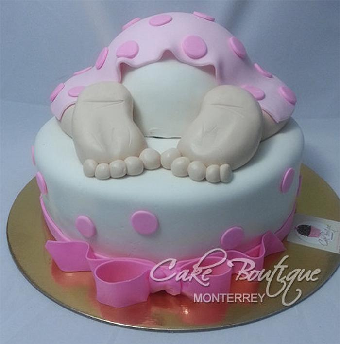 pompis de Bebé - Decorated Cake by Cake Boutique - CakesDecor