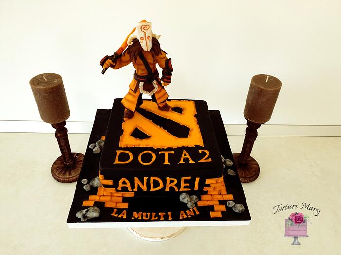 Dota 2 birthday cake