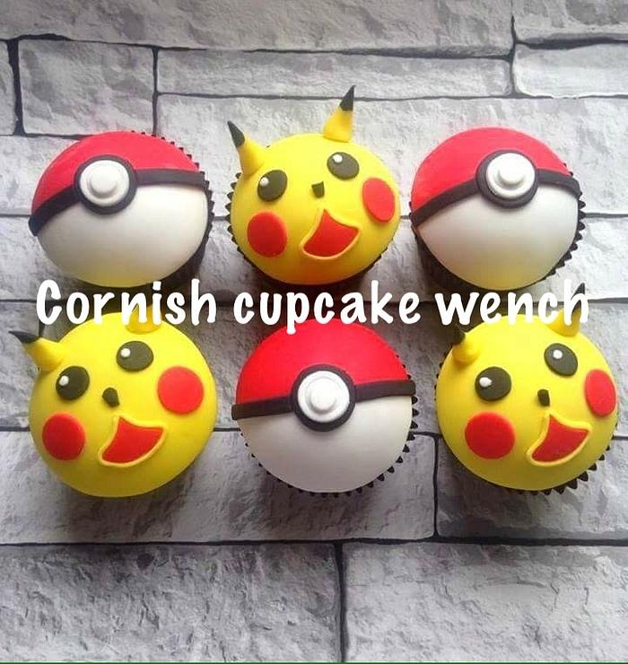 Pokemon go  cupcakes gotta eat them all