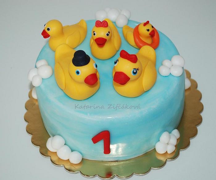 ducks cake