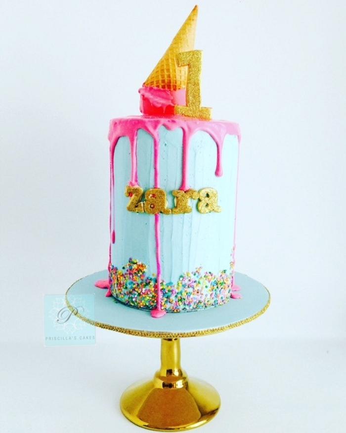 Zara's birthday cake