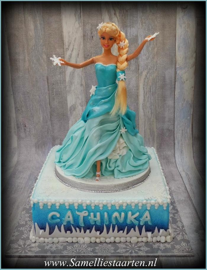 Frozen Queen Elsa barbiedoll