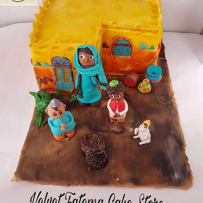 Ramadanegyptian cakers  collaboration "ramadan&feast"     Bakkar cake