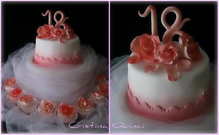 Cake rose