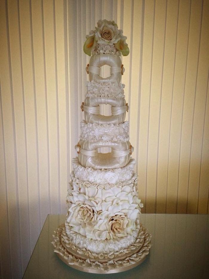 Award winning Wedding Cake.
