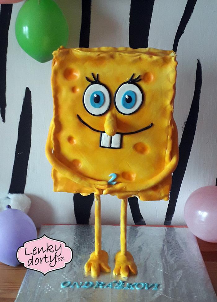  Spongebob antigravity cake