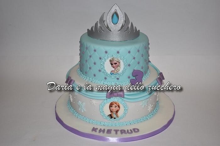 Frozen Disney cake