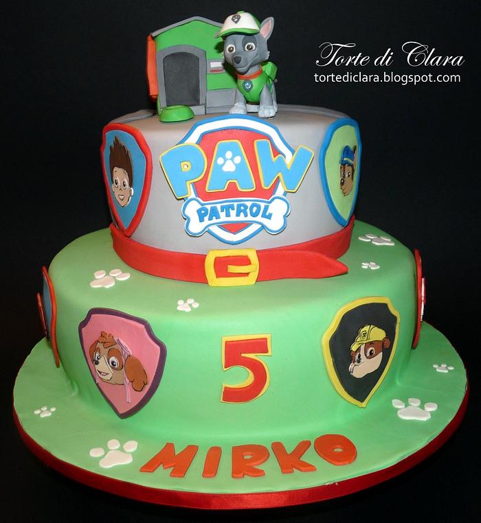 Paw Patrol cake