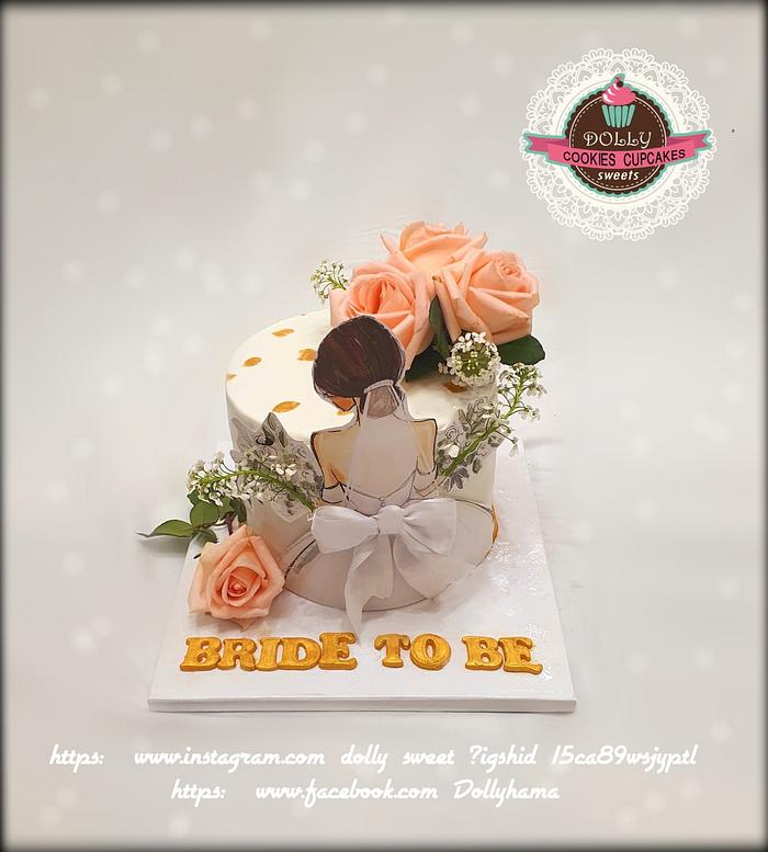 Bride cake 