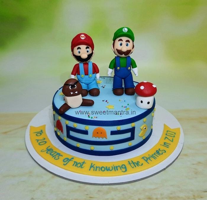 Super Mario Birthday cake