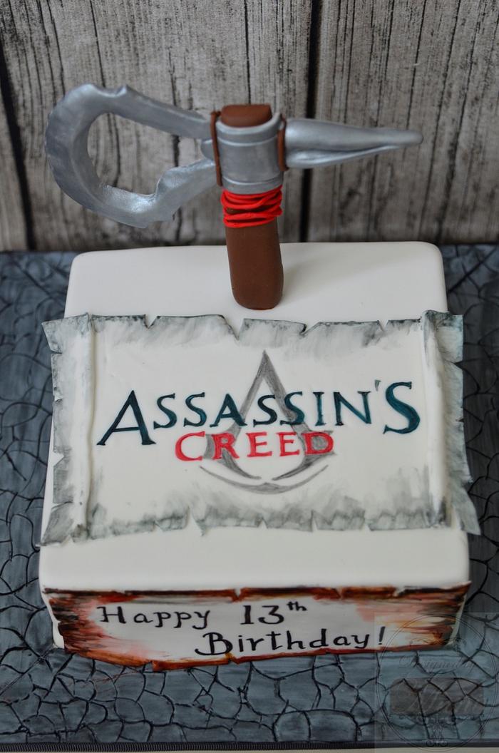 Assessin's creed cake