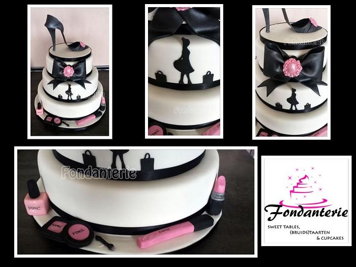 High heel cake