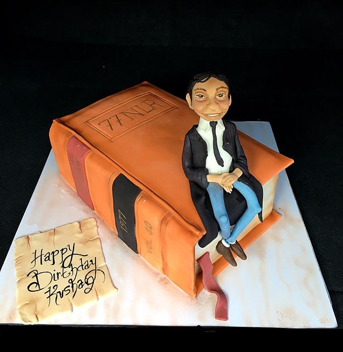 Lawyer cake