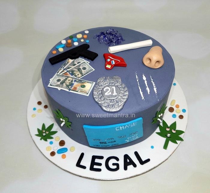 Cannabis Cake - Etsy Sweden