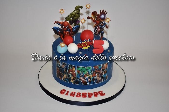 Marvel cake