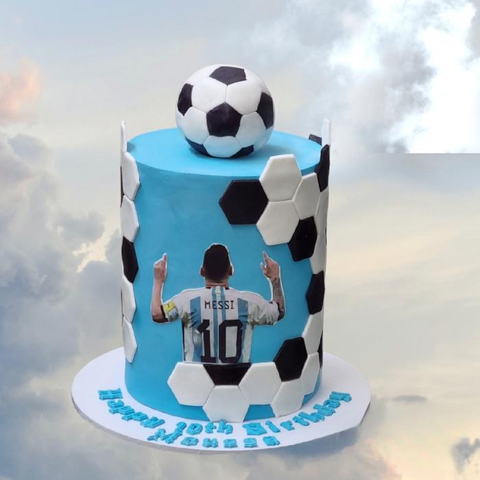 10th birthday cake ⚽️