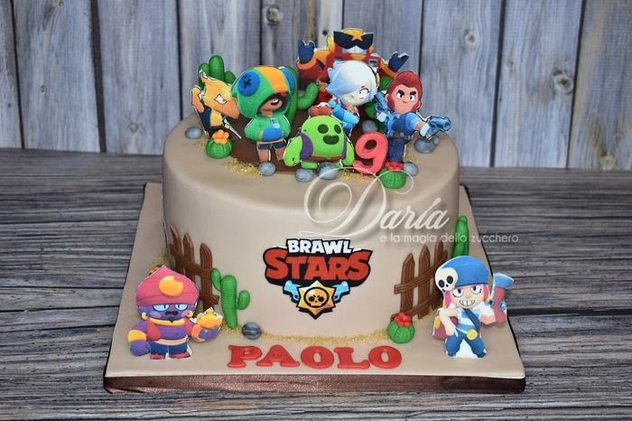 Brawl Stars cake