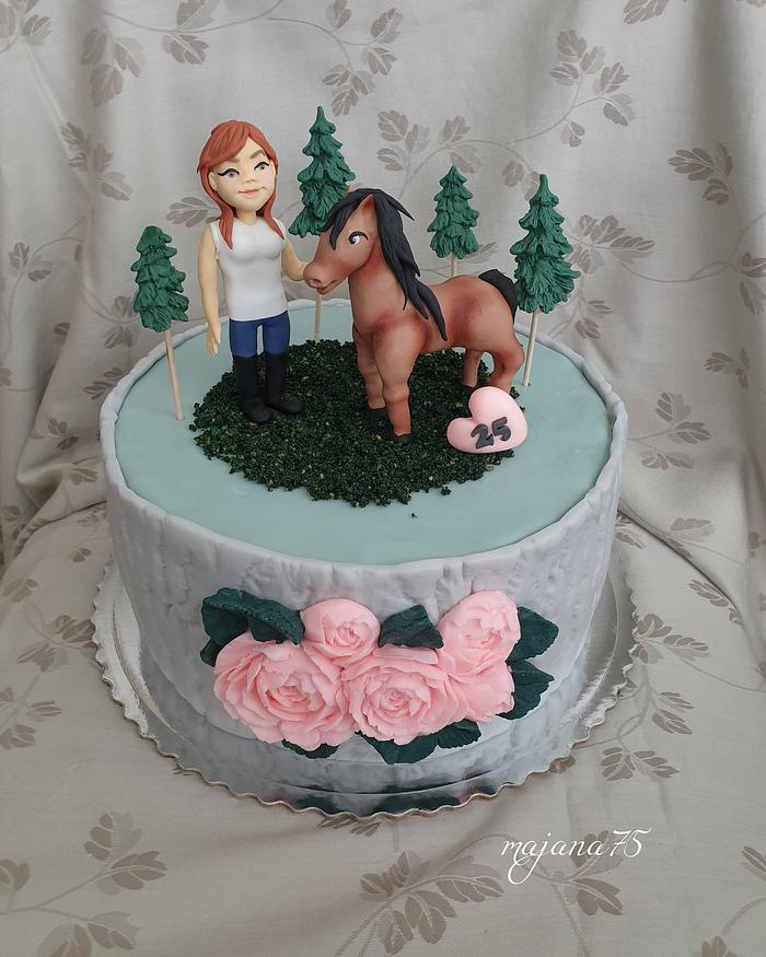 Cake for veterinary