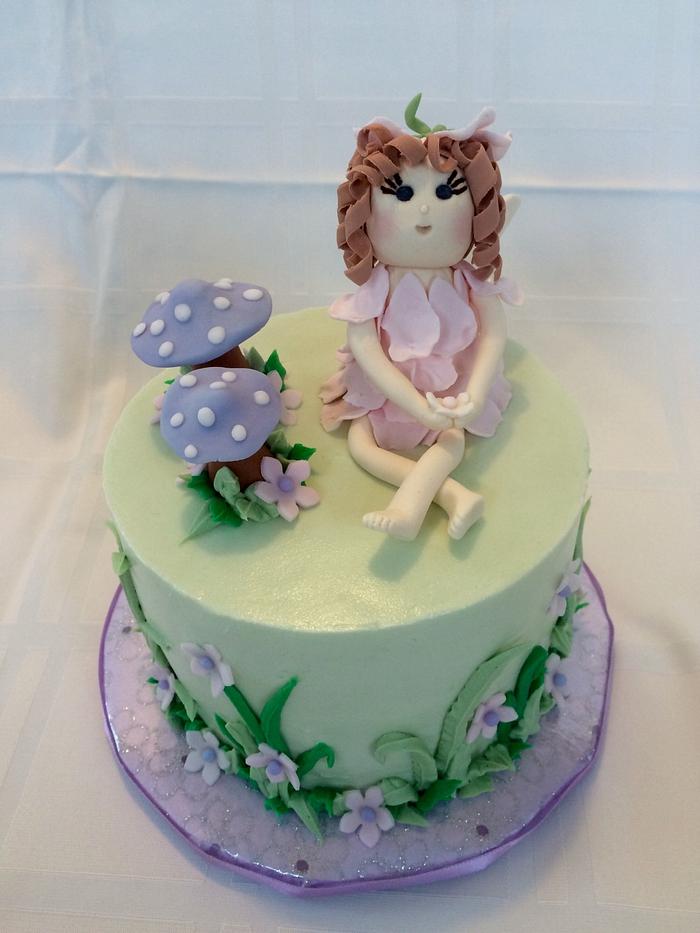 Fairy Birthday Cake