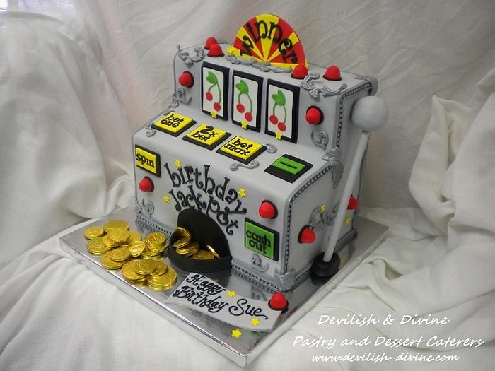 Slot Machine cake