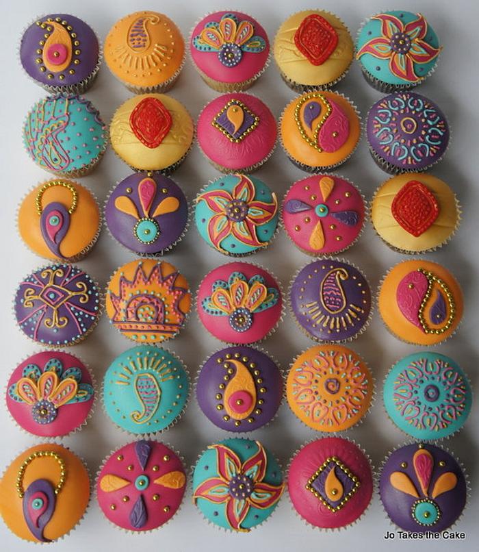 Indian Princess Cupcakes