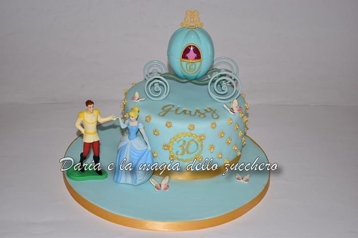 Cinderella Cake - CakeCentral.com