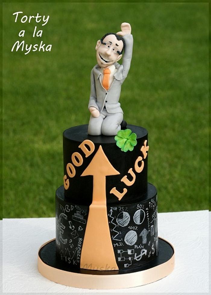 Job Promotion Decorated Cake By Myska Cakesdecor - How To Get A Job As Cake Decorator