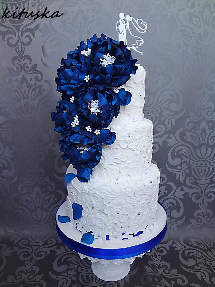 wedding lace cakes