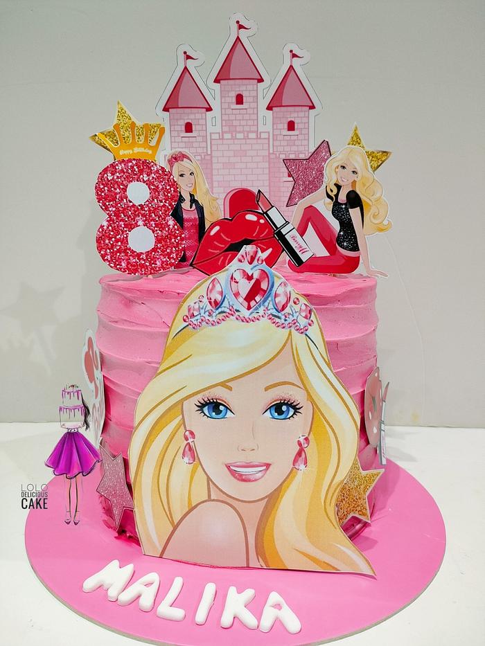 Barbie Cake by lolodeliciouscake 
