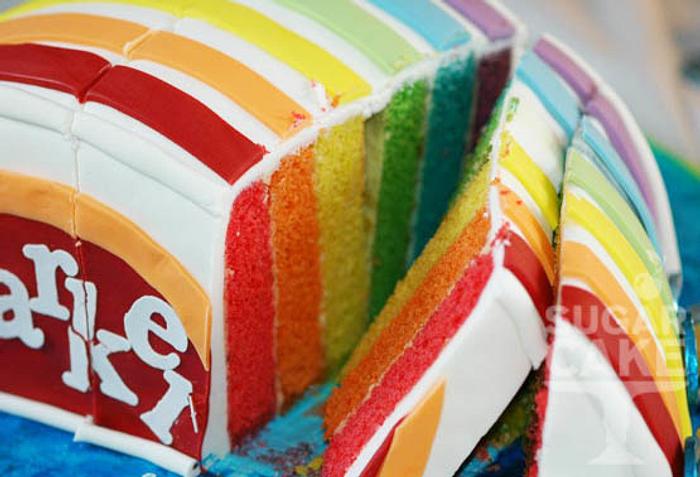 Korean Rainbow Cake