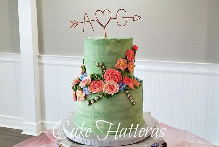 Buttercream Wedding Cake 2020