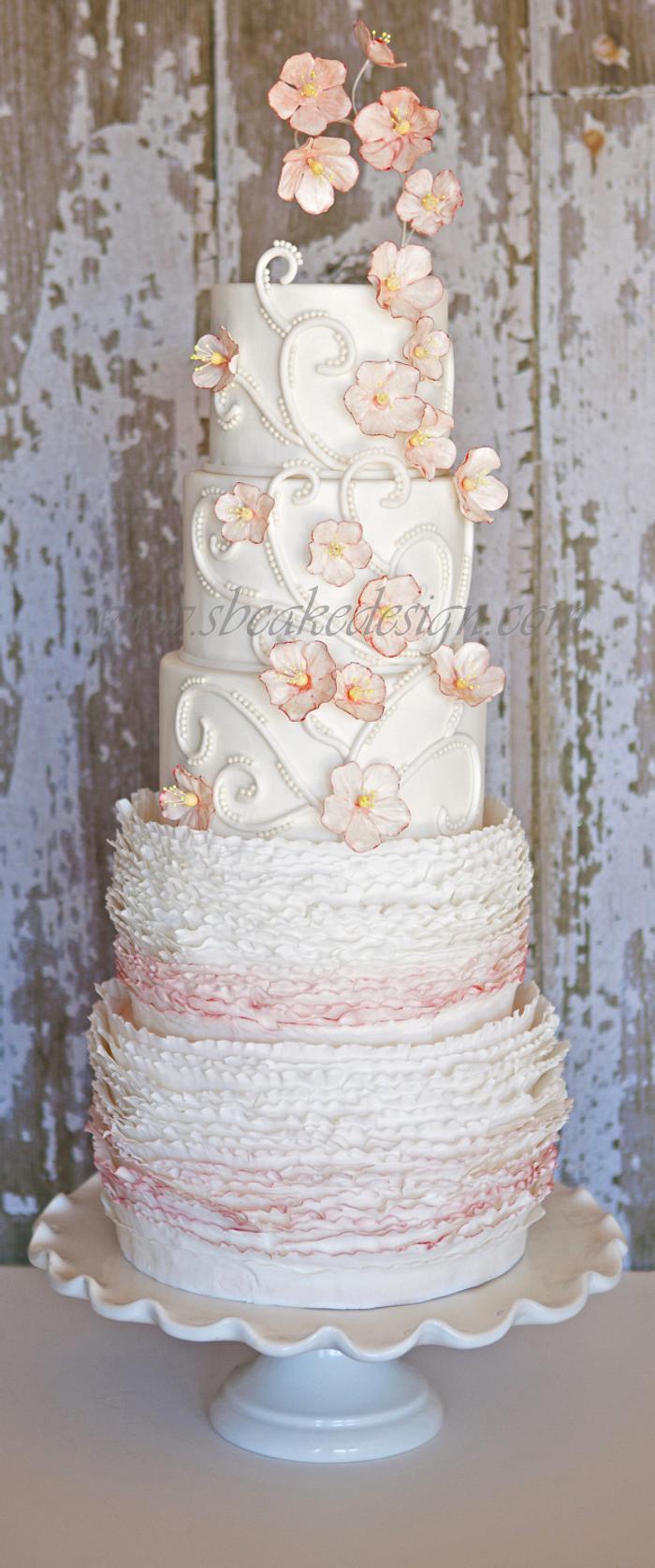 Naked Wedding Cake - Dorset Apple - Sweet Serenity