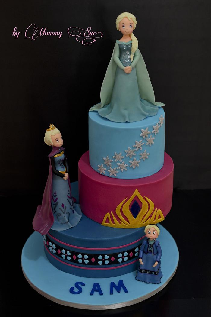 The Snow Queen - Frozen Themed Cake