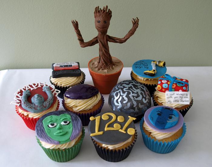 Guardians Of The Galaxy Cupcakes