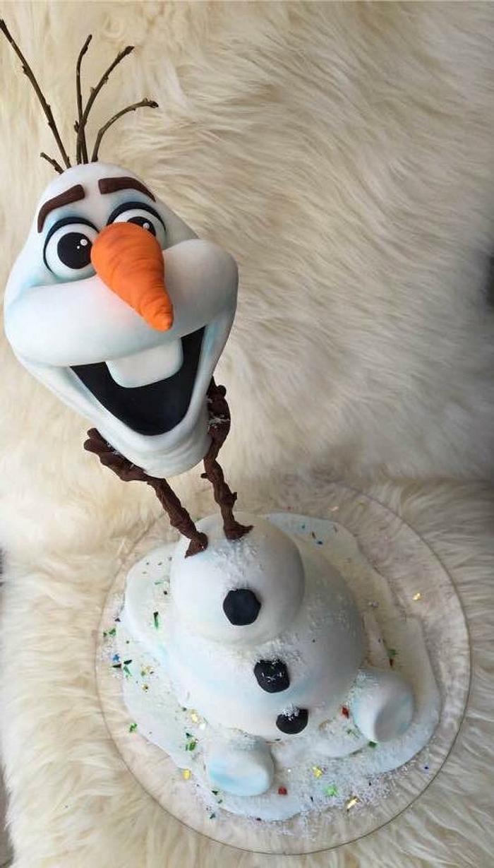 Olaf cake
