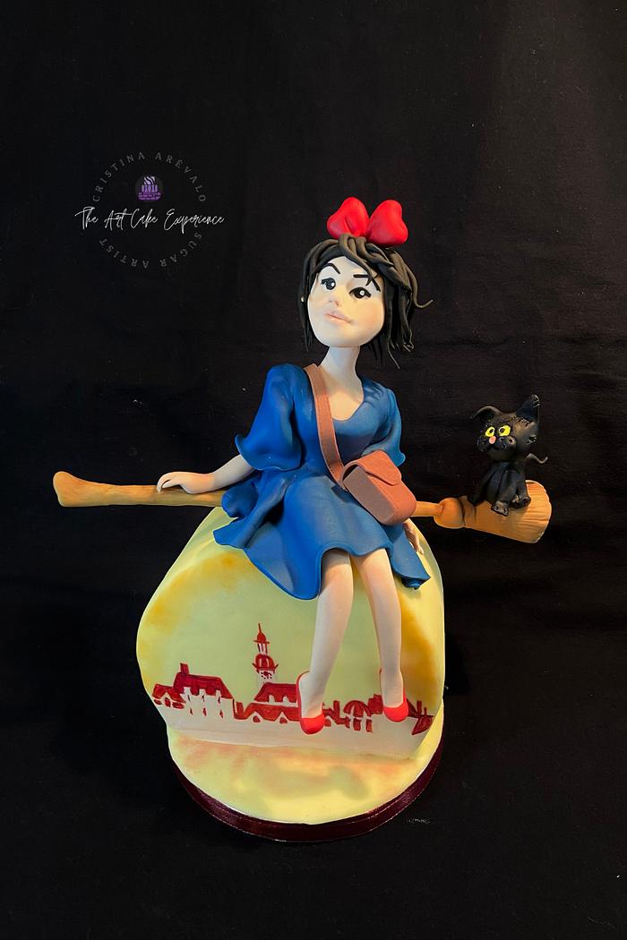Kiki´s delivery Service-Ghibli Studios 30th Anniversary Sugar Art Collaboration