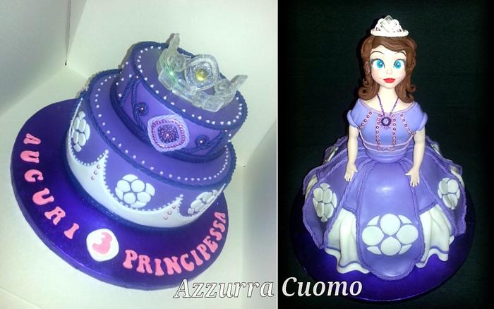 Princess Sofia the first birthday cakes!