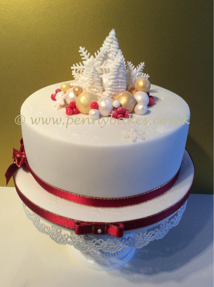 Christmassy cake! 