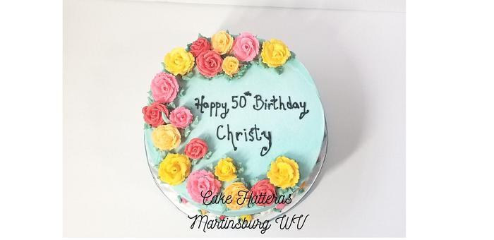 Buttercream Birthday Cake