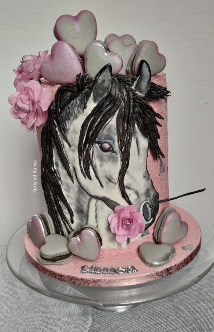 Bday and valentine horse
