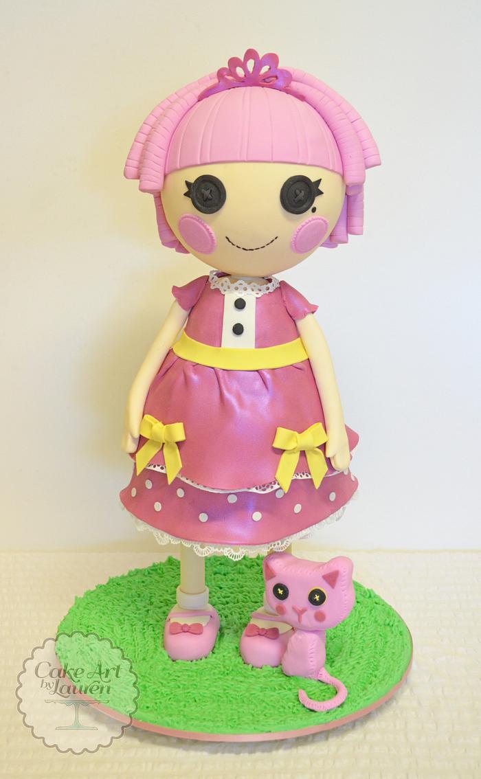 lalaloopsy doll cake