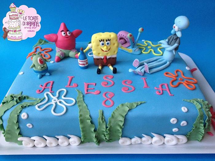 Spongebob Cake - Bisous À Toi