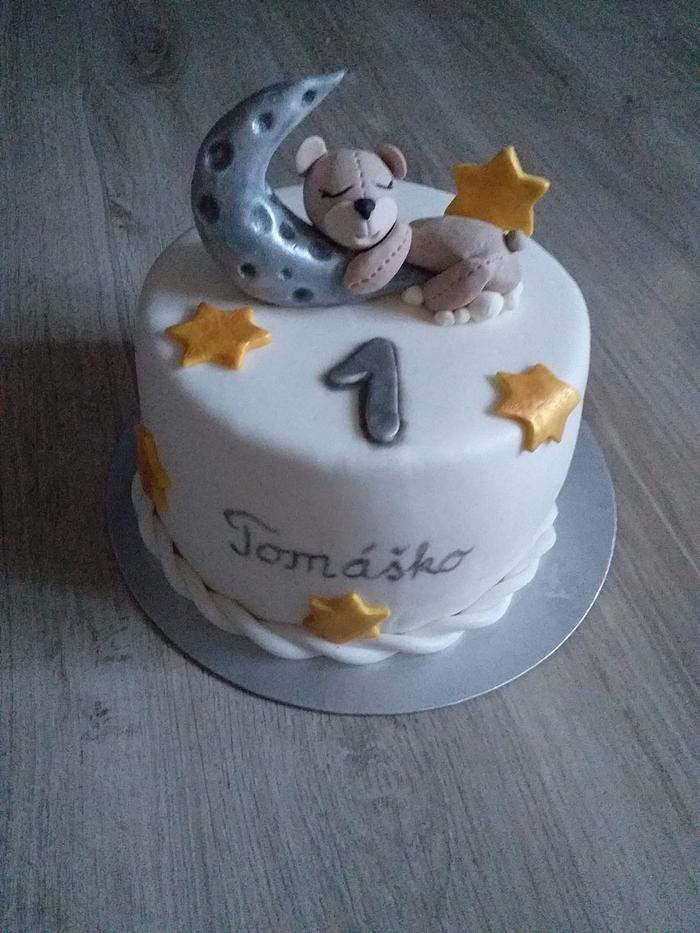 cake with a bear