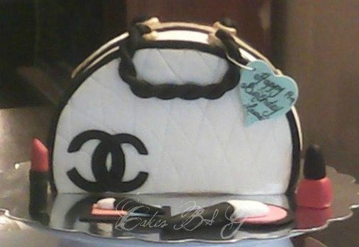 Chanel Purse Cake