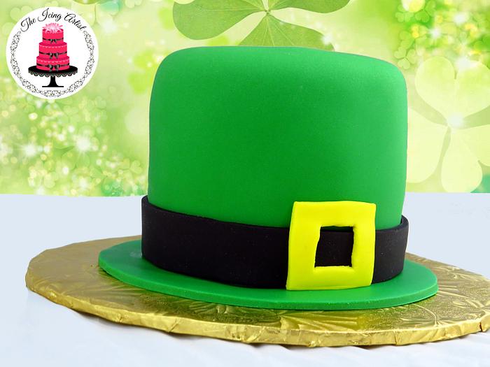 St Patrick's Day Leprechaun Hat Cake 